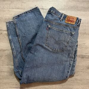 Levis Strauss & Co. 560 Jeans Mens Size 44x30 Blue Relaxed Fit Denim